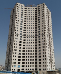 نمای ساختمان پروژه بقیه الله ۱