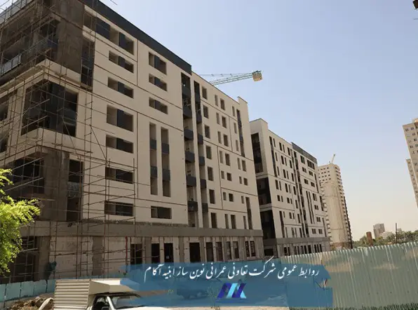 اتمام نمای بیرونی 